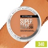 Maybelline Super Stay Up to 24HR Hybrid Powder-Foundation, Medium-to-Full Coverage Makeup, Matte Finish, 375, 1 Count(SUPERSTAY POWDER 340)