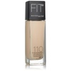 Maybelline Fit Me Dewy + Smooth Liquid Foundation Makeup, Natural Beige, 1 Count (Packaging May Vary)(Porcelain)