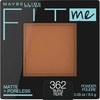 Maybelline Fit Me Matte + Poreless Pressed Face Powder Makeup & Setting Powder, Natural Beige, 1 Count(362 TRUFFLE)