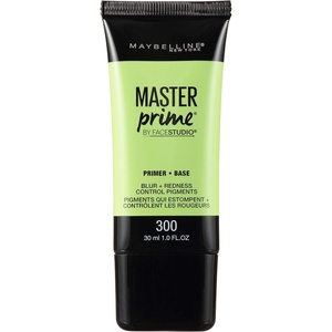 Maybelline Face Studio Master Prime Face Primer Makeup Base, Blur + Redness Control, 1 Count(1 Fl Oz (Pack of 1))