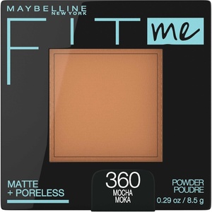 Maybelline Fit Me Matte + Poreless Pressed Face Powder Makeup & Setting Powder, Natural Beige, 1 Count(360 MOCHA)