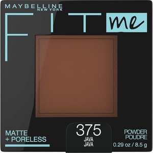 Maybelline Fit Me Matte + Poreless Pressed Face Powder Makeup & Setting Powder, Natural Beige, 1 Count(375 JAVA)