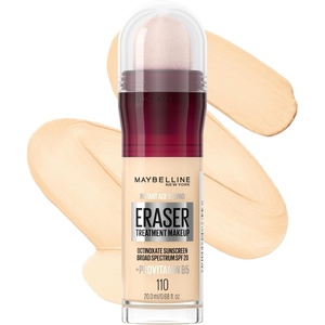 Maybelline Instant Age Rewind Eraser Foundation with SPF 20 and Moisturizing ProVitamin B5, 120, 1 Count (Packaging May Vary)(110)