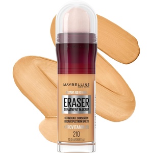 Maybelline Instant Age Rewind Eraser Foundation with SPF 20 and Moisturizing ProVitamin B5, 120, 1 Count (Packaging May Vary)(210)