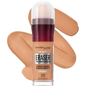 Maybelline Instant Age Rewind Eraser Foundation with SPF 20 and Moisturizing ProVitamin B5, 120, 1 Count (Packaging May Vary)(300)