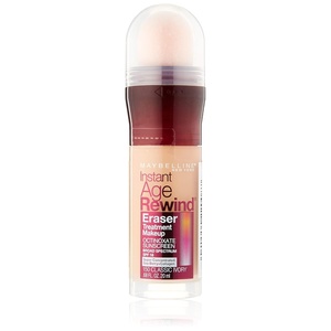 Maybelline Instant Age Rewind Eraser Foundation with SPF 20 and Moisturizing ProVitamin B5, 120, 1 Count (Packaging May Vary)(Classic Ivory)