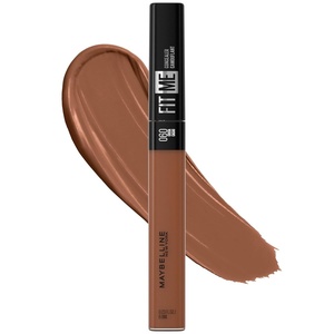 Maybelline New York Fit Me Liquid Concealer Makeup, Natural Coverage, Lightweight, Conceals, Covers Oil-Free, Honey, 1 Count (Packaging May Vary)(60 COCOA)