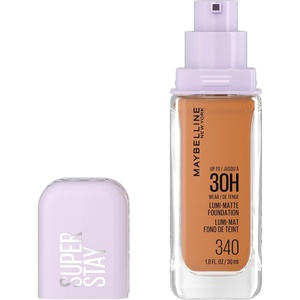 Maybelline Super Stay Lumi-Matte Foundation, Lightweight and Buildable Full Coverage Foundation Makeup For Up To 30HR Wear, 368, 1 Count(340 – Warm)