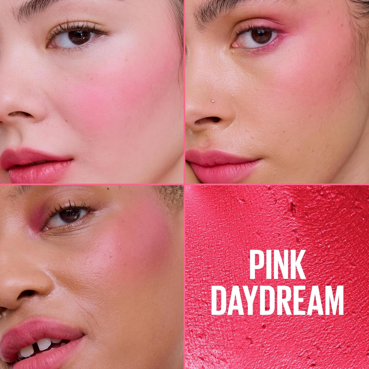 image:imageMaybelline Cloudtopia Blush for Cheeks and Lip Mousse UltraVivid Pigmented Formula for Up to 14HR of Blush and Lip Makeup Color Divine Crimson 1 CountPINK DAYDREAM