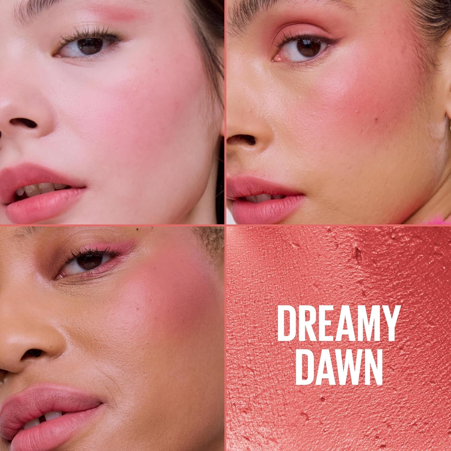 image:imageMaybelline Cloudtopia Blush for Cheeks and Lip Mousse UltraVivid Pigmented Formula for Up to 14HR of Blush and Lip Makeup Color Divine Crimson 1 CountDREAMY DAWN
