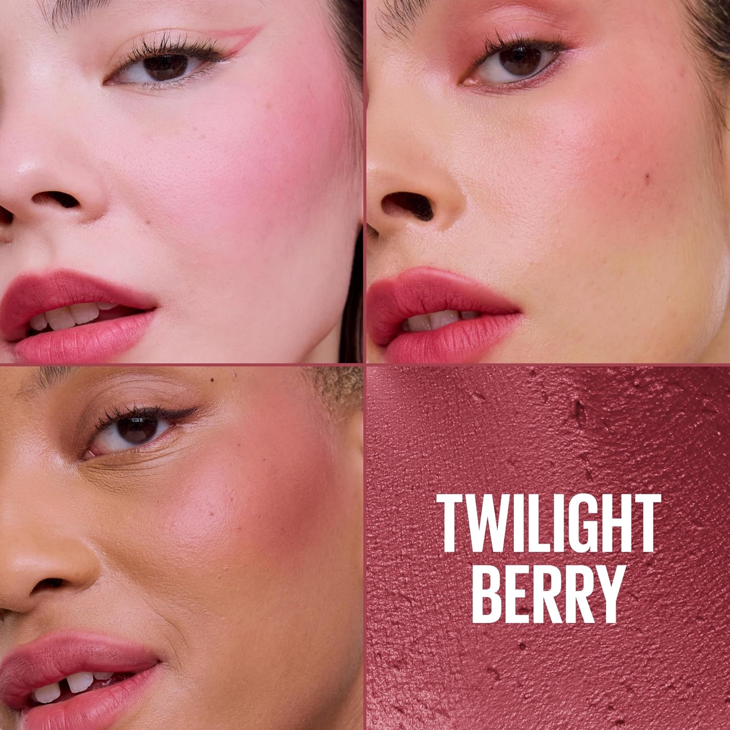 image:imageMaybelline Cloudtopia Blush for Cheeks and Lip Mousse UltraVivid Pigmented Formula for Up to 14HR of Blush and Lip Makeup Color Divine Crimson 1 CountTWILIGHT BERRY
