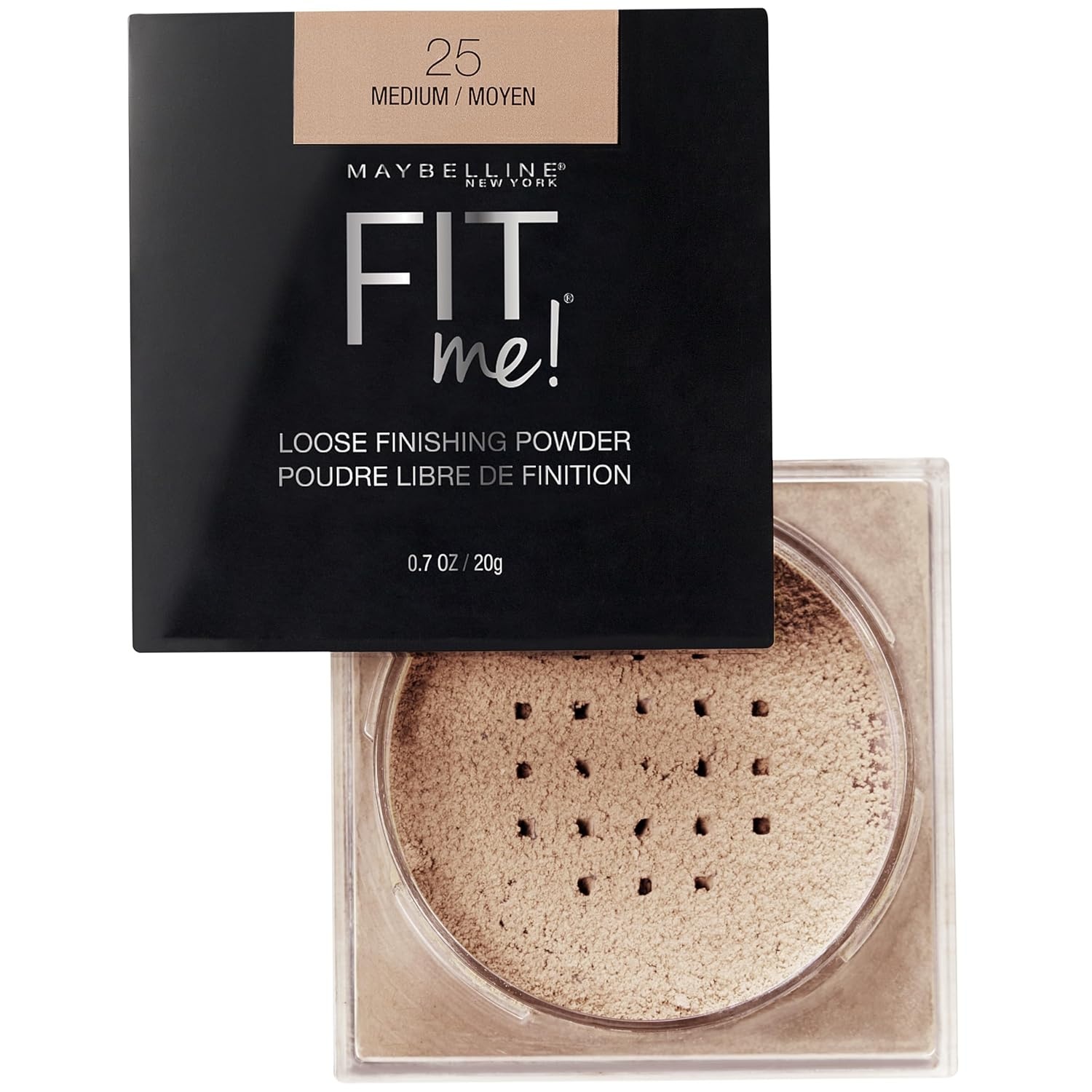 image:imageMaybelline Fit Me Loose Setting Powder Face Powder and Finishing Makeup Light 1 Count25 MEDIUM