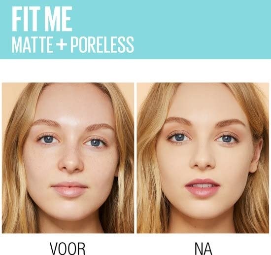 image:imageMaybelline Fit Me Matte Poreless Liquid OilFree Foundation Makeup Warm Coconut 1 Count Packaging May Vary097 Natural Porcelain