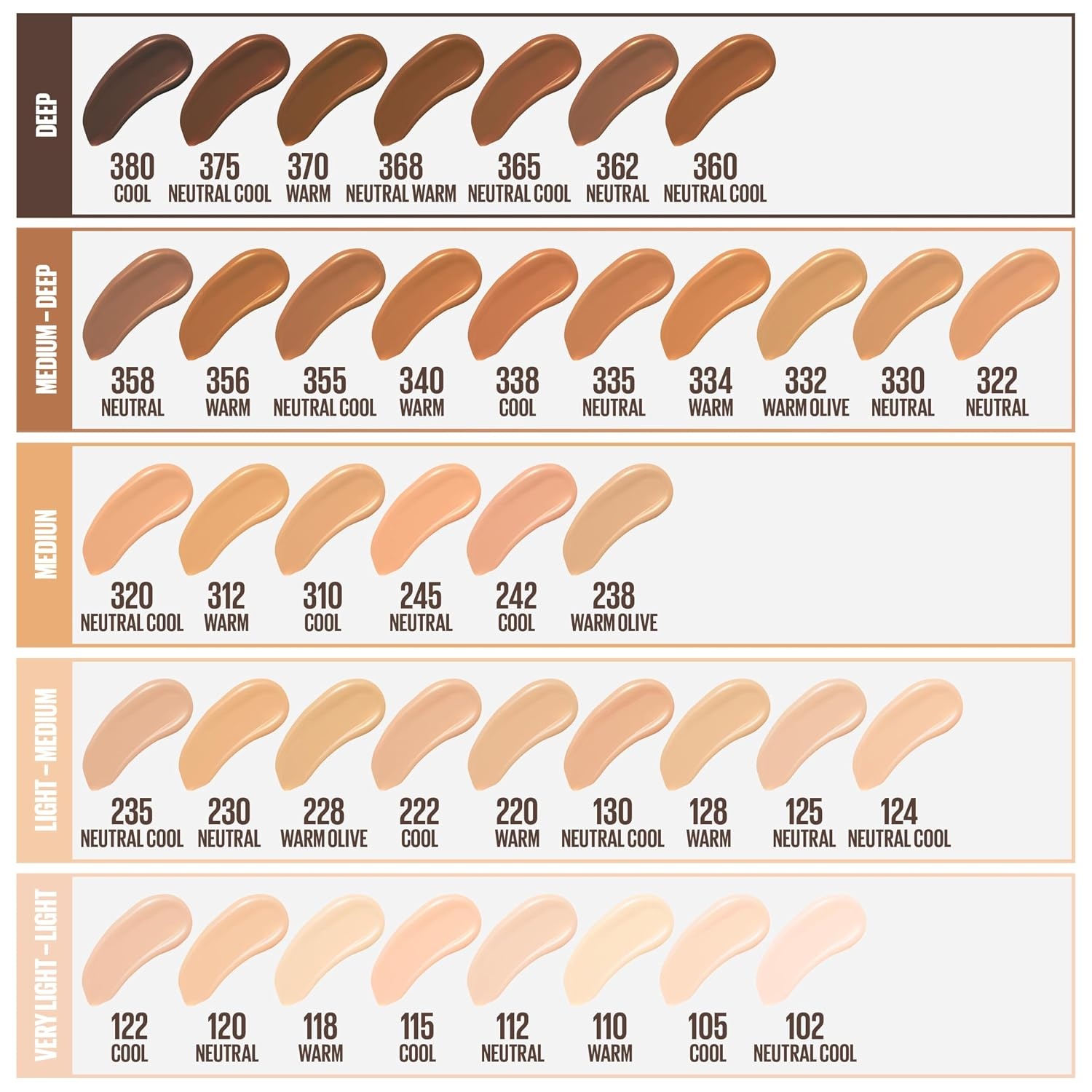 image:imageMaybelline Fit Me Matte Poreless Liquid OilFree Foundation Makeup Warm Coconut 1 Count Packaging May Vary102 FAIR PORCELAIN