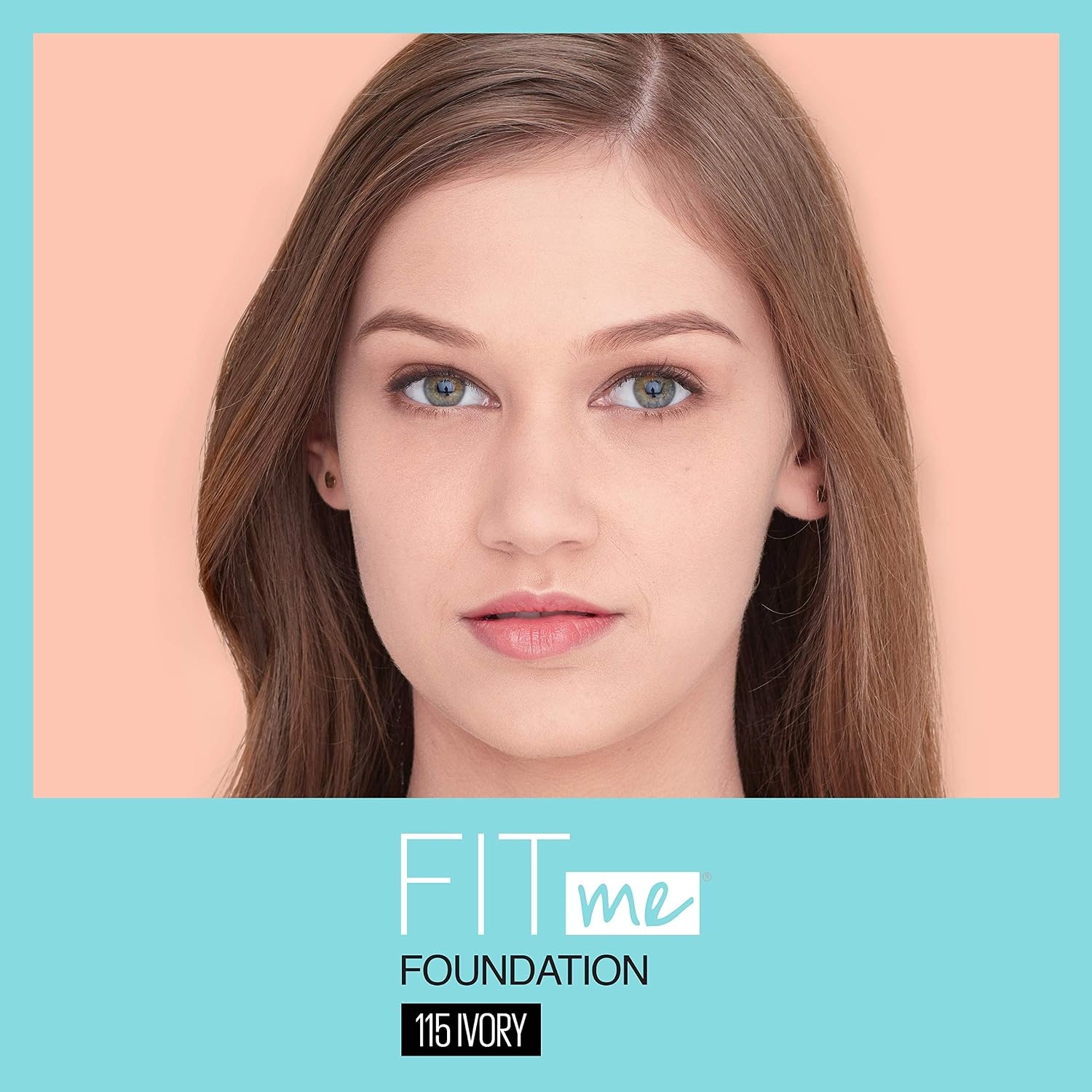 image:imageMaybelline Fit Me Matte Poreless Liquid OilFree Foundation Makeup Warm Coconut 1 Count Packaging May Vary115 IVORY