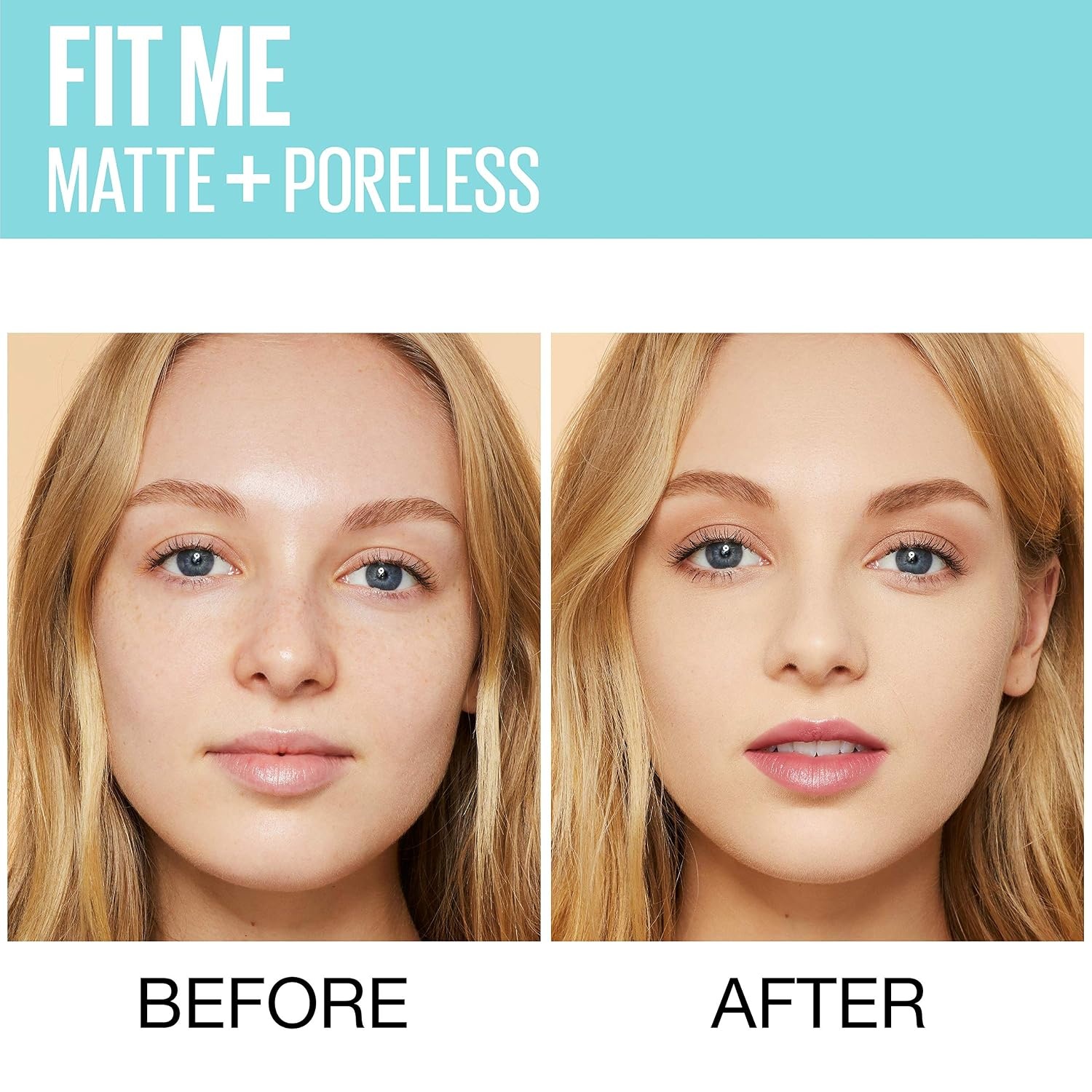 image:imageMaybelline Fit Me Matte Poreless Liquid OilFree Foundation Makeup Warm Coconut 1 Count Packaging May Vary115 IVORY