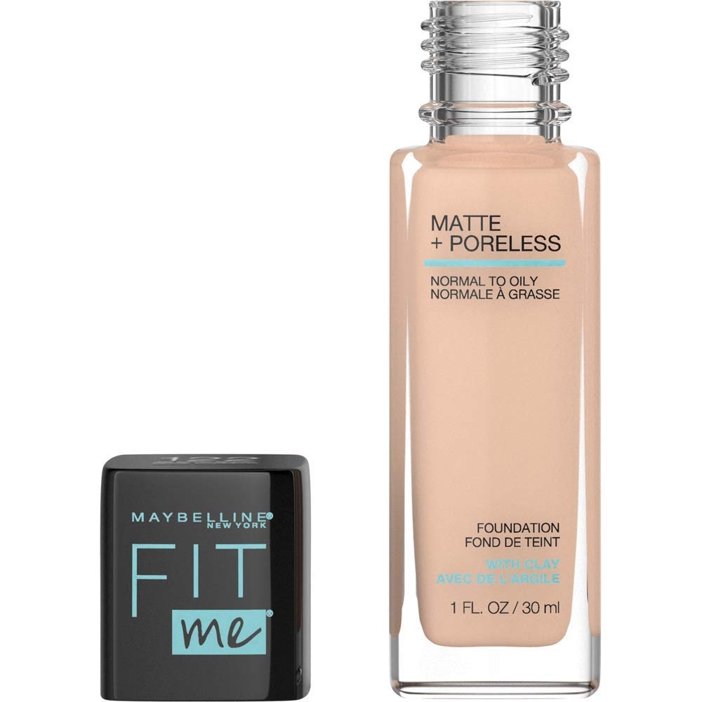 image:imageMaybelline Fit Me Matte Poreless Liquid OilFree Foundation Makeup Warm Coconut 1 Count Packaging May Vary122 CREAMY BEIGE