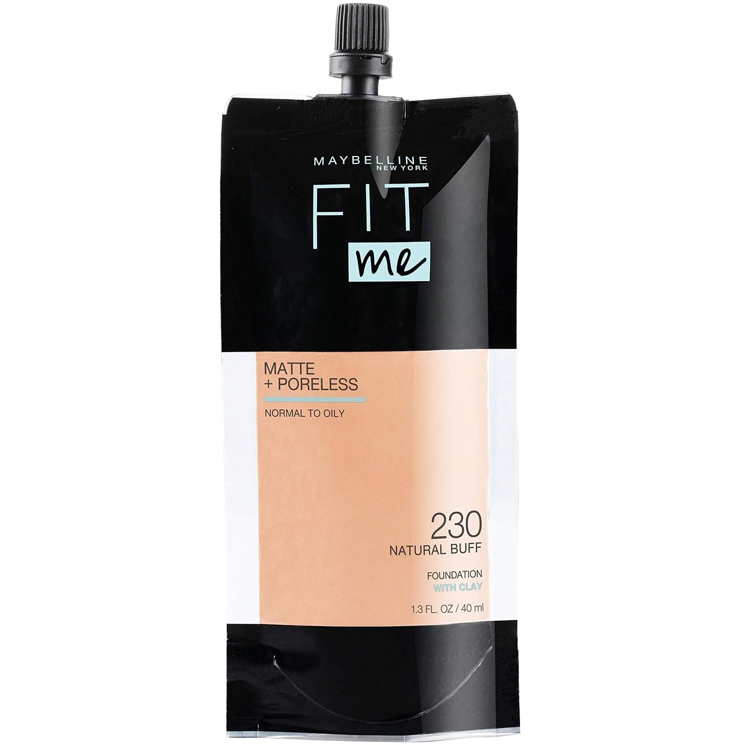 image:imageMaybelline Fit Me Matte Poreless Liquid OilFree Foundation Makeup Warm Coconut 1 Count Packaging May Vary230 NATURAL BUFF