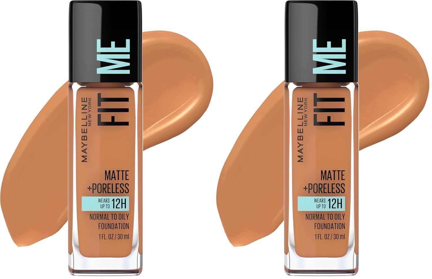 image:imageMaybelline Fit Me Matte Poreless Liquid OilFree Foundation Makeup Warm Coconut 1 Count Packaging May Vary335 CLASSIC TAN