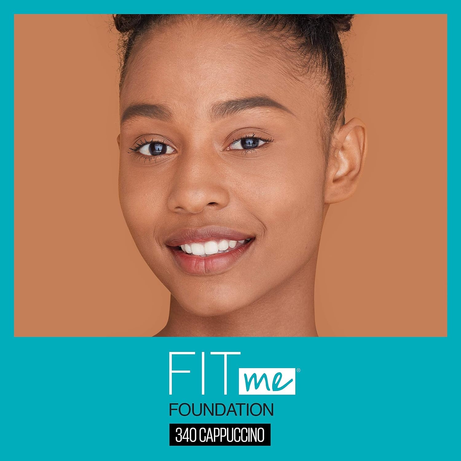 image:imageMaybelline Fit Me Matte Poreless Liquid OilFree Foundation Makeup Warm Coconut 1 Count Packaging May Vary340 CAPPUCCINO