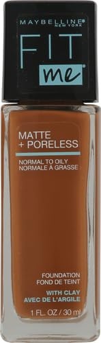 image:imageMaybelline Fit Me Matte Poreless Liquid OilFree Foundation Makeup Warm Coconut 1 Count Packaging May Vary355 COCONUT
