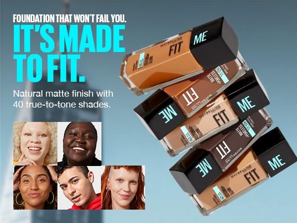 image:imageMaybelline Fit Me Matte Poreless Liquid OilFree Foundation Makeup Warm Coconut 1 Count Packaging May Vary362 TRUFFLE