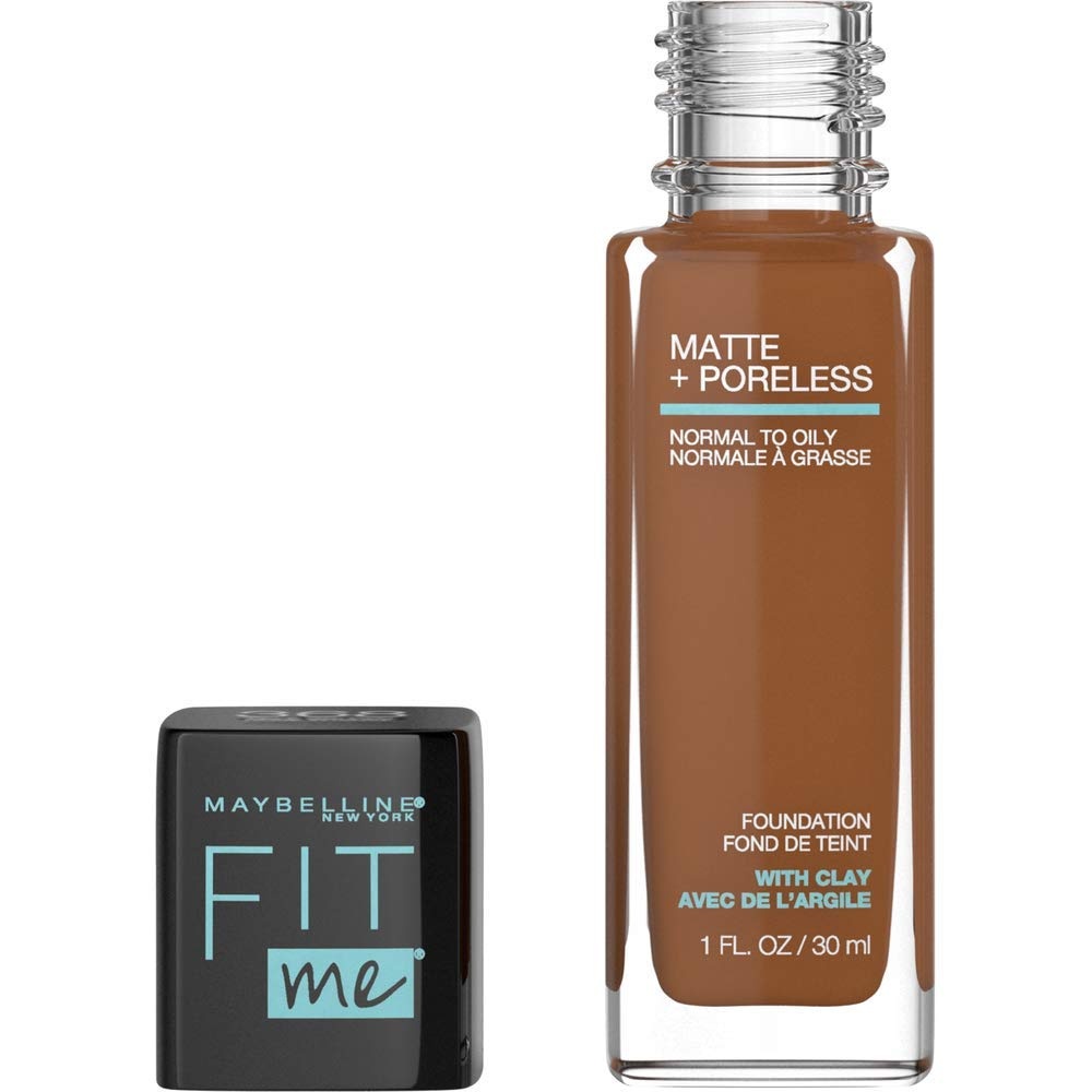 image:imageMaybelline Fit Me Matte Poreless Liquid OilFree Foundation Makeup Warm Coconut 1 Count Packaging May Vary368 DEEP GOLDEN