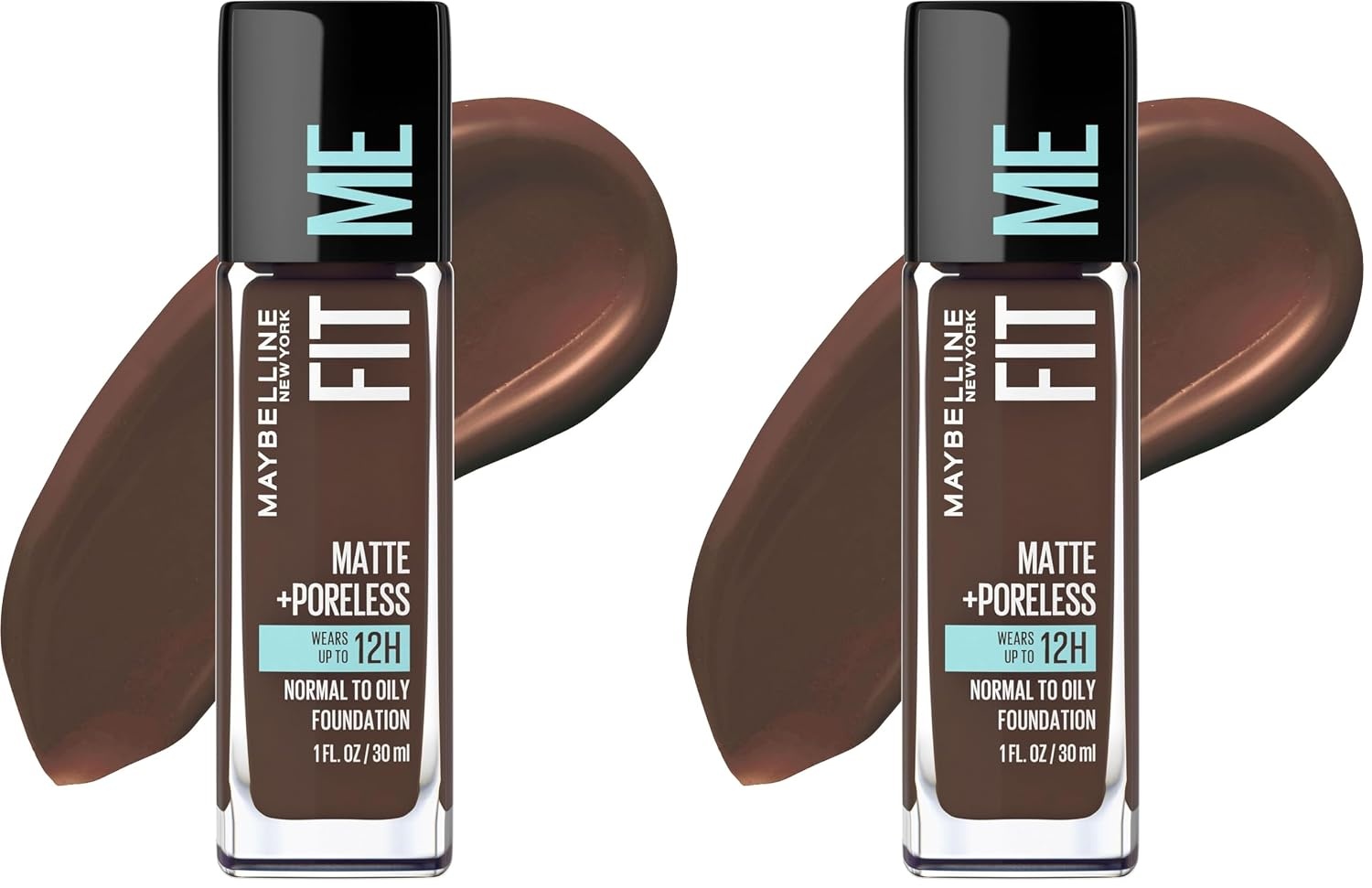 image:imageMaybelline Fit Me Matte Poreless Liquid OilFree Foundation Makeup Warm Coconut 1 Count Packaging May Vary380 ESPRESSO