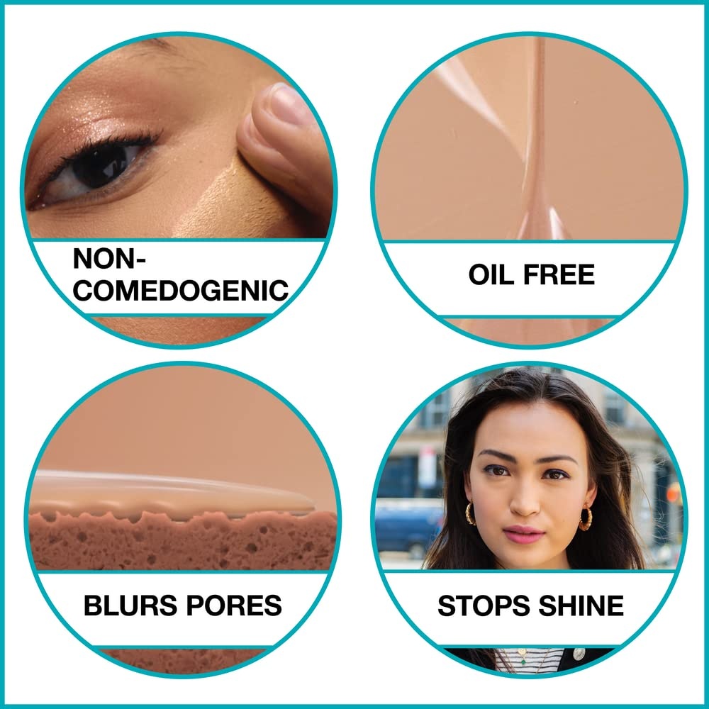 image:imageMaybelline Fit Me Matte Poreless Mattifying Face Primer Makeup With Sunscreen Broad Spectrum SPF 20 16HR Wear Shine Control Clear 1 CountPrimer Mocha Foundation Bundle