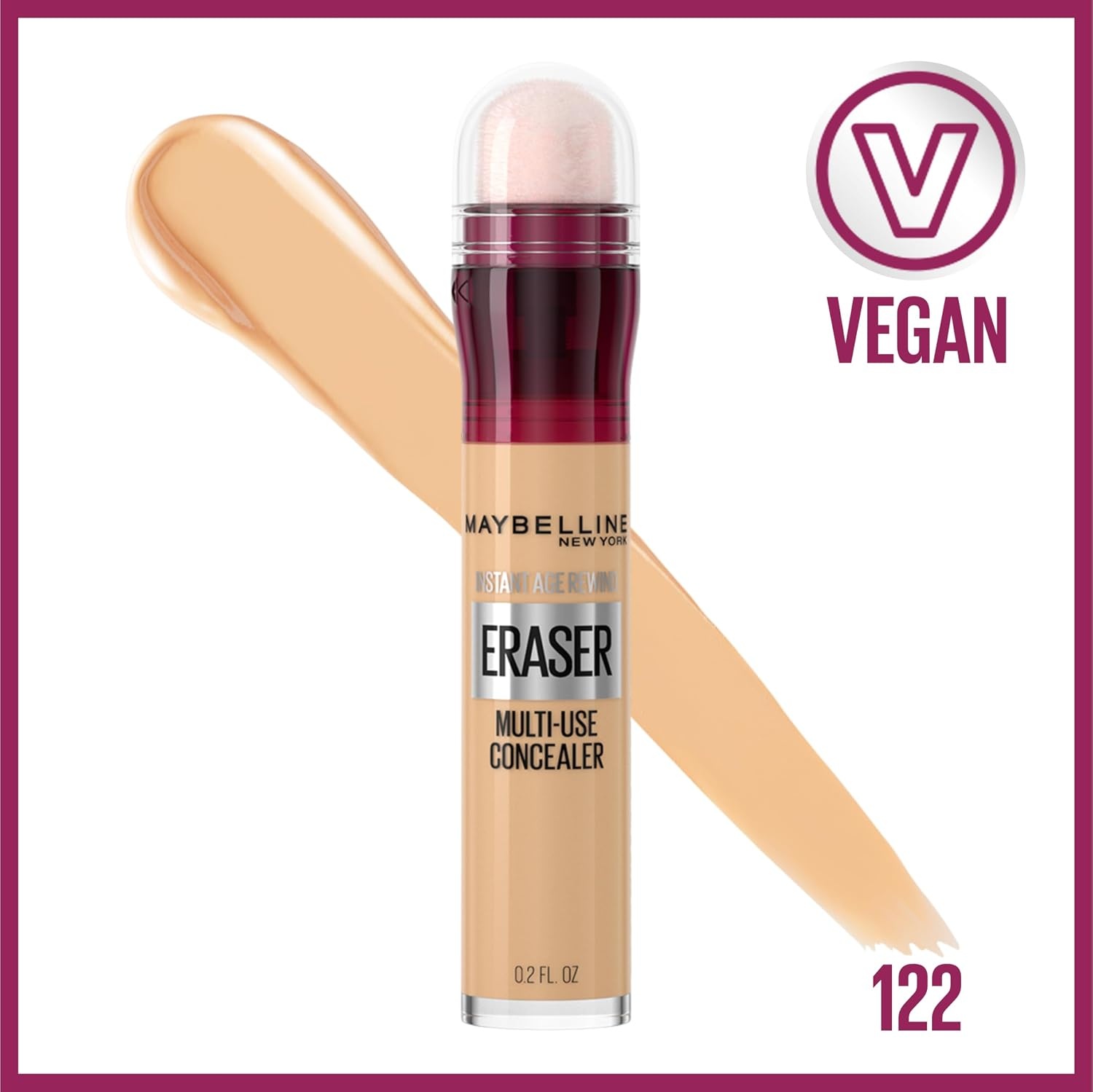 image:imageMaybelline Instant Age Rewind Eraser Dark Circles Treatment MultiUse Concealer 148 1 Count Packaging May Vary122