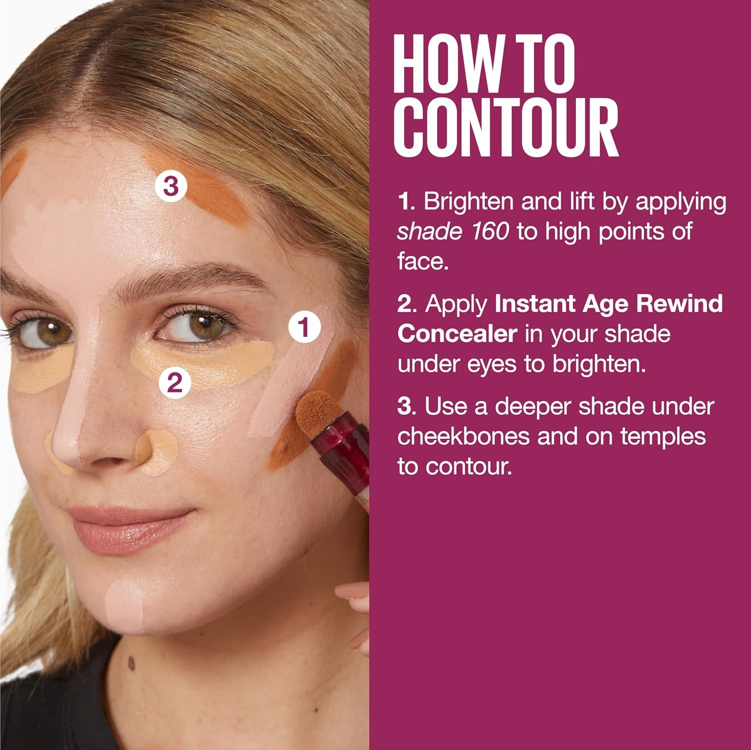 image:imageMaybelline Instant Age Rewind Eraser Dark Circles Treatment MultiUse Concealer 148 1 Count Packaging May Vary122