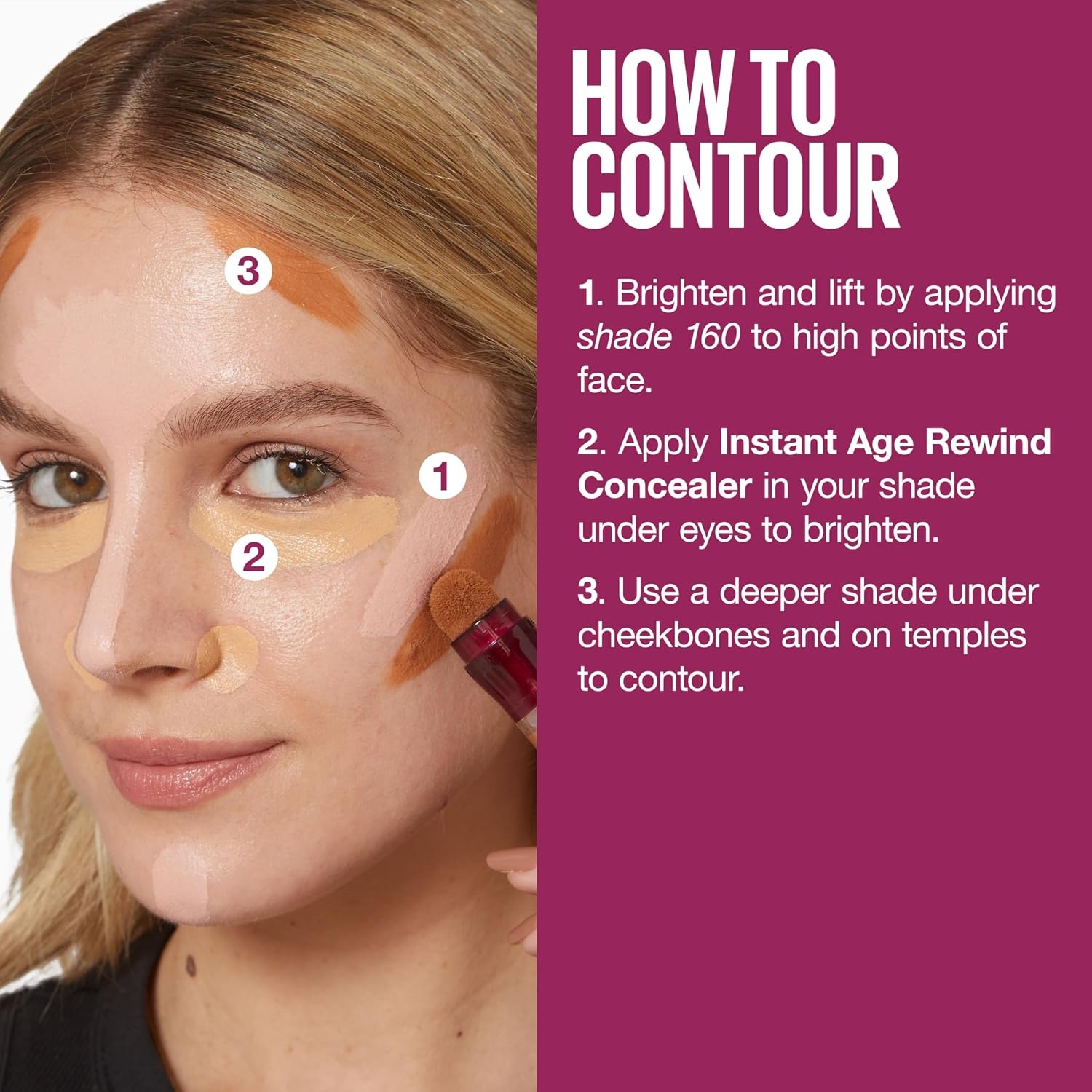 image:imageMaybelline Instant Age Rewind Eraser Dark Circles Treatment MultiUse Concealer 148 1 Count Packaging May Vary130
