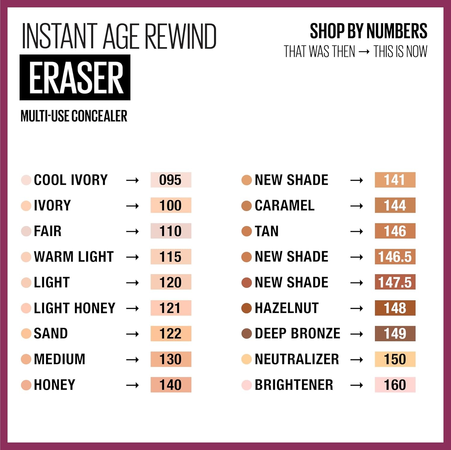 image:imageMaybelline Instant Age Rewind Eraser Dark Circles Treatment MultiUse Concealer 148 1 Count Packaging May Vary141