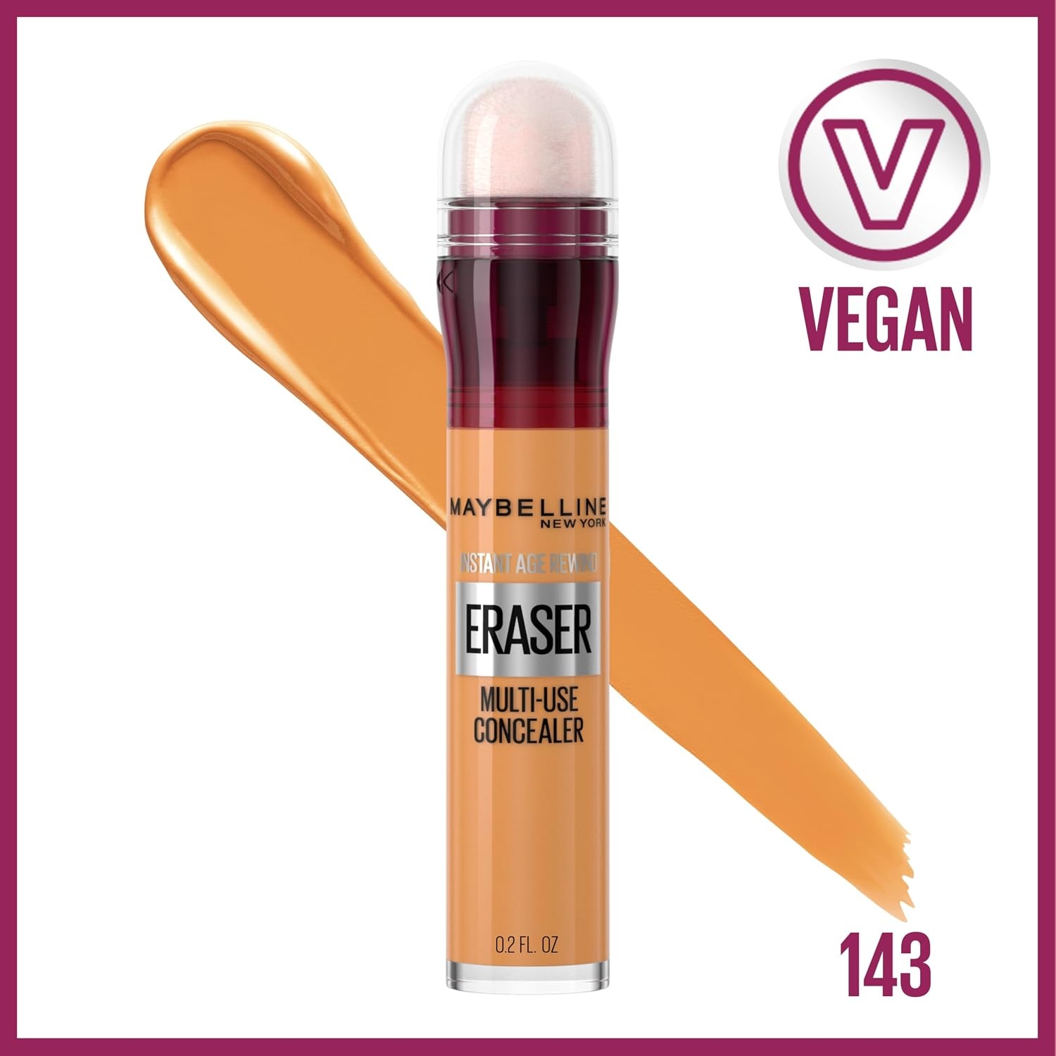 image:imageMaybelline Instant Age Rewind Eraser Dark Circles Treatment MultiUse Concealer 148 1 Count Packaging May Vary143