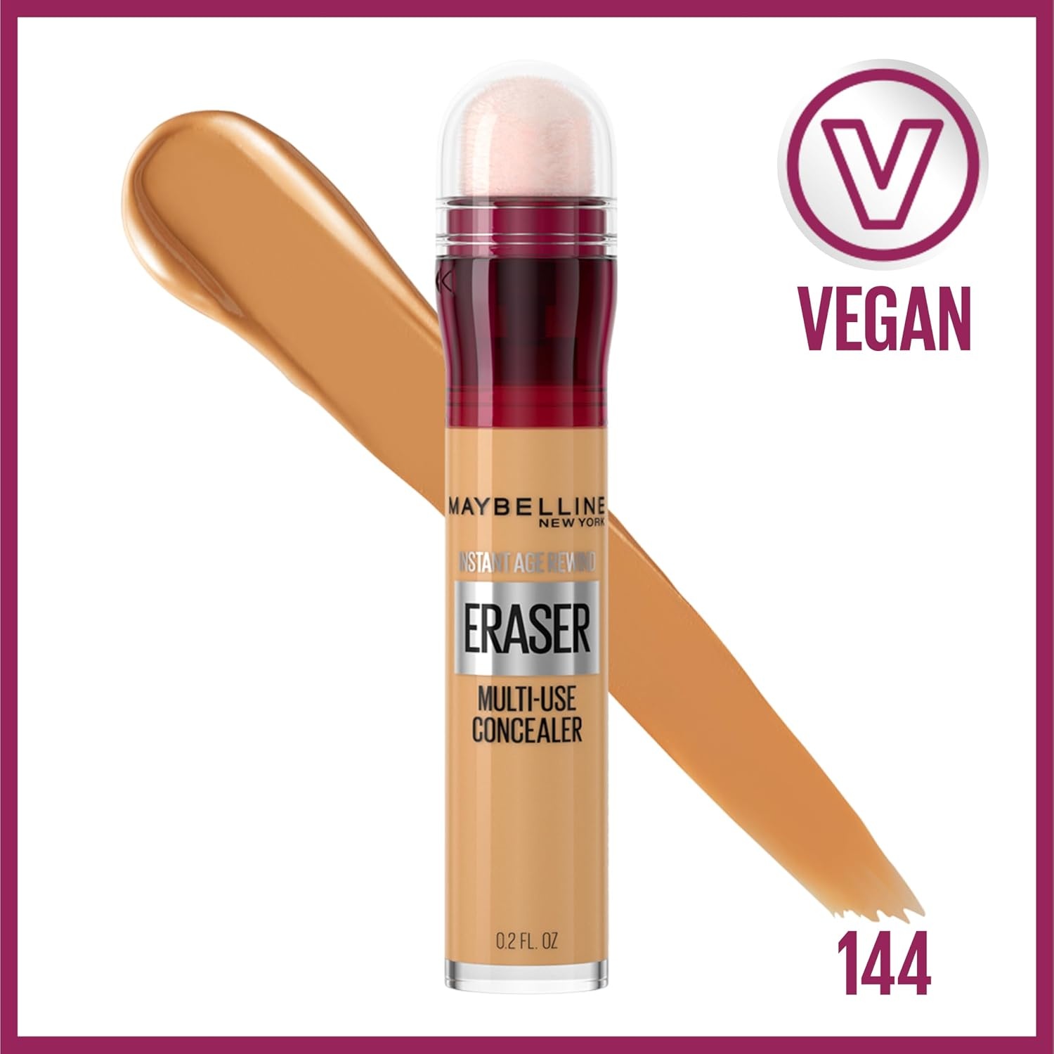 image:imageMaybelline Instant Age Rewind Eraser Dark Circles Treatment MultiUse Concealer 148 1 Count Packaging May Vary144