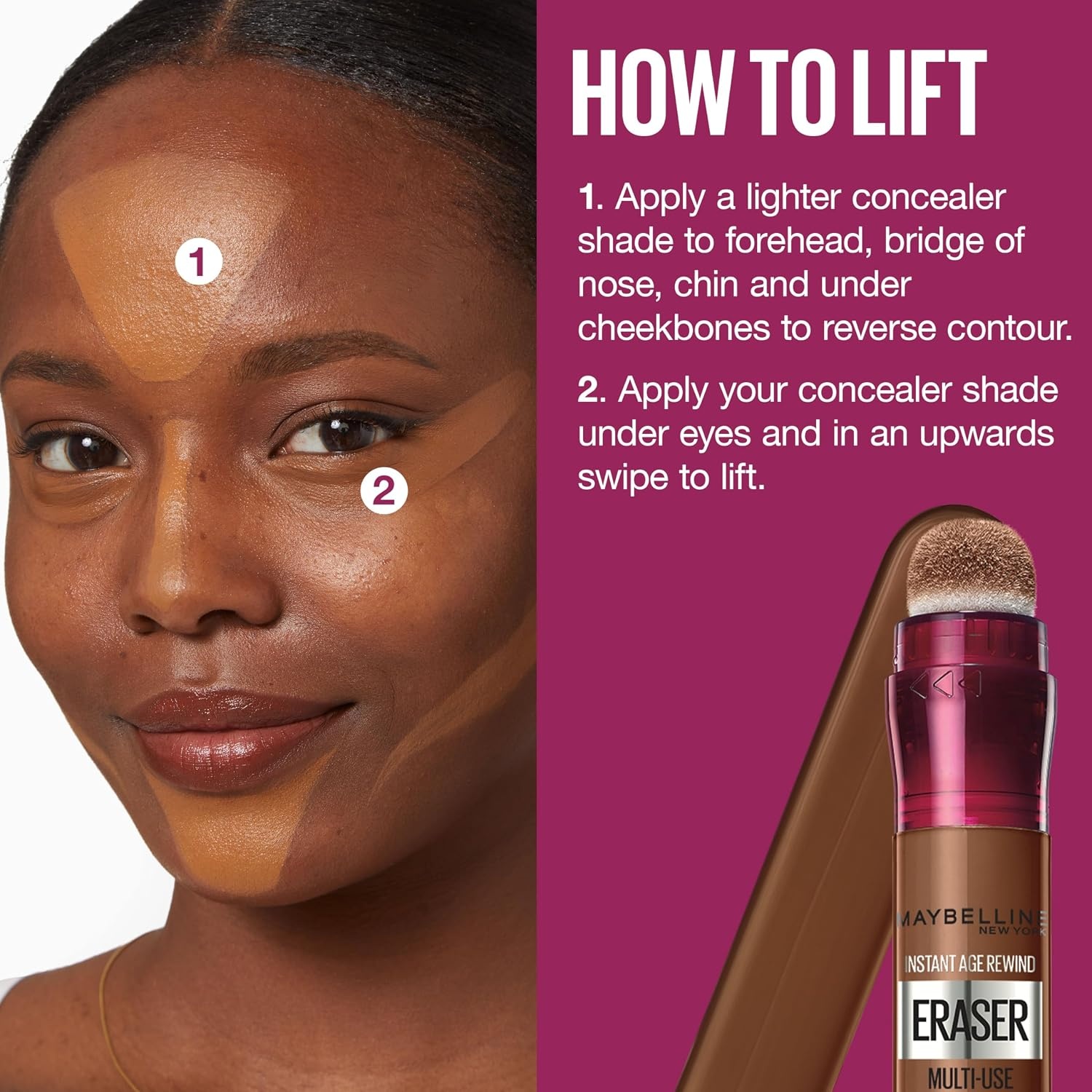 image:imageMaybelline Instant Age Rewind Eraser Dark Circles Treatment MultiUse Concealer 148 1 Count Packaging May Vary149