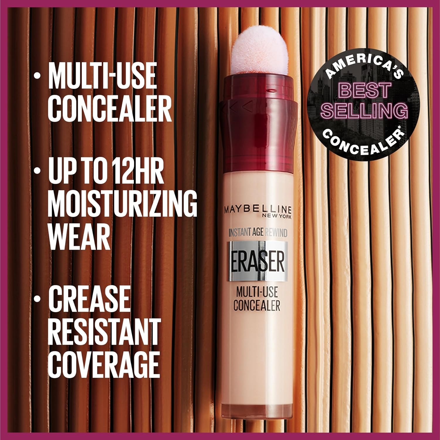 image:imageMaybelline Instant Age Rewind Eraser Dark Circles Treatment MultiUse Concealer 148 1 Count Packaging May Vary149