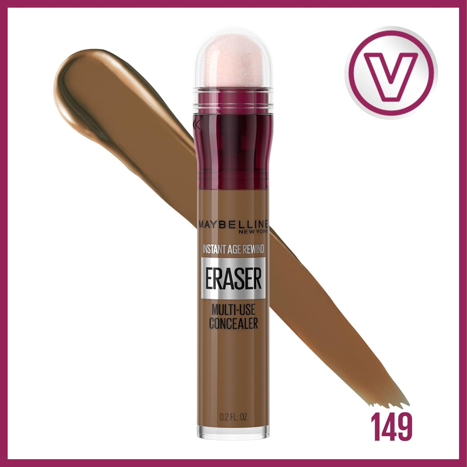 image:imageMaybelline Instant Age Rewind Eraser Dark Circles Treatment MultiUse Concealer 148 1 Count Packaging May Vary149
