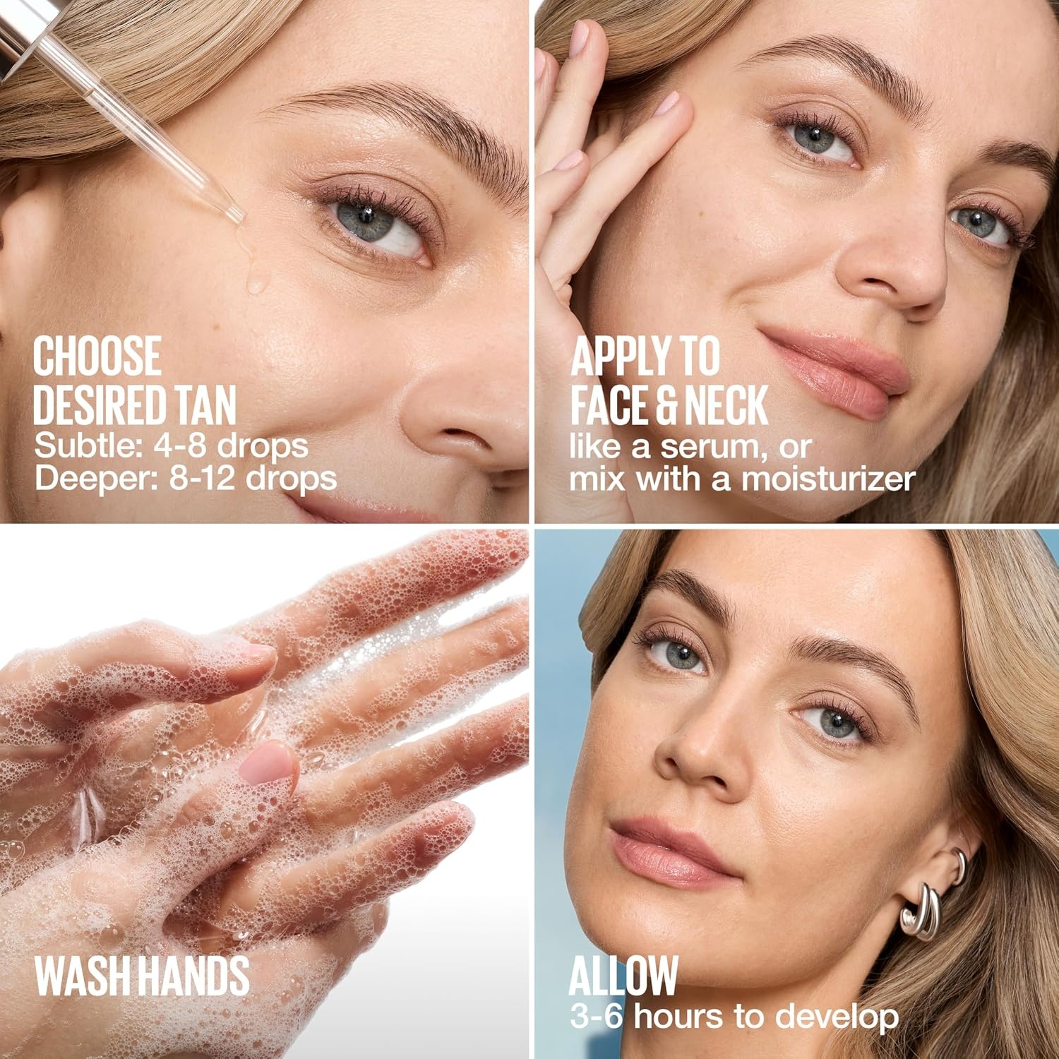 image:imageMaybelline Super Stay Summer Shot Face Tanning Drops Customizable Self Tan for 96 Hours with 2 Hyaluronic Acid For Face and Neck Buildable StreakFree Universal Shade Summer Tan 1 Count