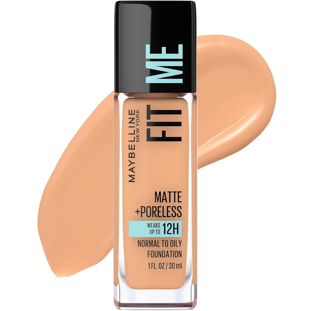 image:imageMaybelline Fit Me Matte Poreless Liquid OilFree Foundation Makeup Warm Coconut 1 Count Packaging May Vary320 NATURAL TAN