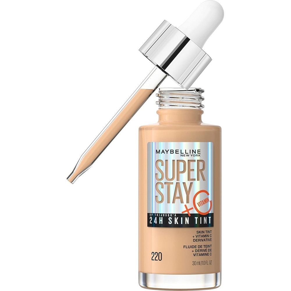 image:imageMaybelline Super Stay Up to 24HR Skin Tint Radiant LighttoMedium Coverage Foundation Makeup Infused With Vitamin C 372 1 Count220