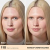 Maybelline Fit Me Matte + Poreless Liquid Oil-Free Foundation Makeup, Warm Coconut, 1 Count (Packaging May Vary)(110 PORCELAIN)