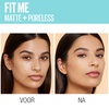 Maybelline Fit Me Matte + Poreless Liquid Oil-Free Foundation Makeup, Warm Coconut, 1 Count (Packaging May Vary)(122 Creamy Beige)