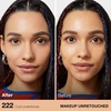 Maybelline Fit Me Matte + Poreless Liquid Oil-Free Foundation Makeup, Warm Coconut, 1 Count (Packaging May Vary)(222 TRUE BEIGE)