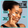 Maybelline Fit Me Matte + Poreless Mattifying Face Primer Makeup With Sunscreen, Broad Spectrum SPF 20, 16HR Wear, Shine Control, Clear, 1 Count(Clear)