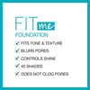 Maybelline Fit Me Matte + Poreless Mattifying Face Primer Makeup With Sunscreen, Broad Spectrum SPF 20, 16HR Wear, Shine Control, Clear, 1 Count(Primer & Classic Ivory Foundation Bundle)