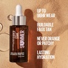 Maybelline Super Stay Summer Shot Face Tanning Drops, Customizable Self Tan for 96 Hours, with 2% Hyaluronic Acid For Face and Neck, Buildable, Streak-Free, Universal Shade, Summer Tan, 1 Count