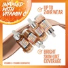 Maybelline Super Stay Up to 24HR Skin Tint, Radiant Light-to-Medium Coverage Foundation, Makeup Infused With Vitamin C, 372, 1 Count(110)