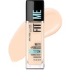Maybelline Fit Me Matte + Poreless Liquid Oil-Free Foundation Makeup, Warm Coconut, 1 Count (Packaging May Vary)(105 FAIR IVORY)