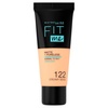 Maybelline Fit Me Matte + Poreless Liquid Oil-Free Foundation Makeup, Warm Coconut, 1 Count (Packaging May Vary)(122 Creamy Beige)